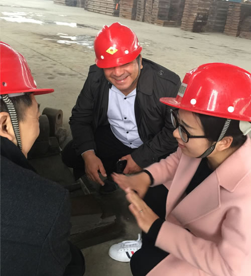 멕시코 고객 방문