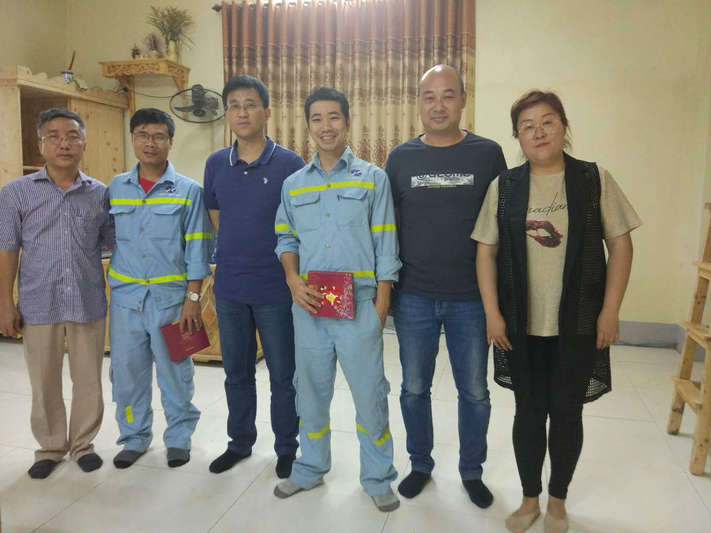 베트남 시멘트 공장 방문