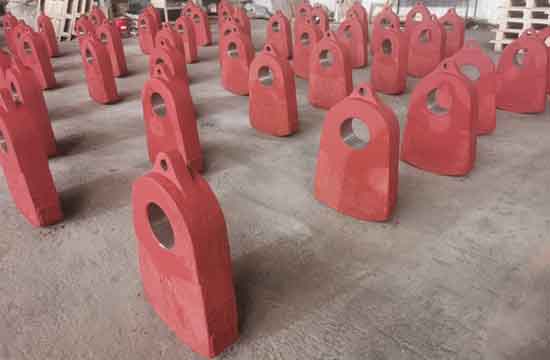 고망간강 인서트 티타늄 합금봉 및 경화 해머