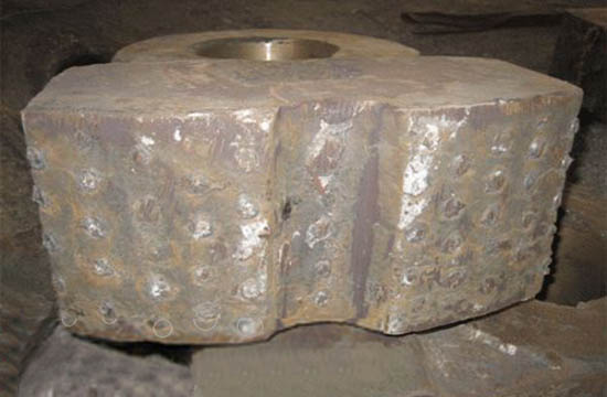 클링커 분쇄기 해머 ZGMn13Cr2 인서트 텅스텐 티타늄 합금 바