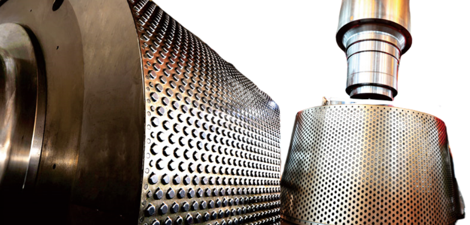 HPGR 스터드 롤러/타이어