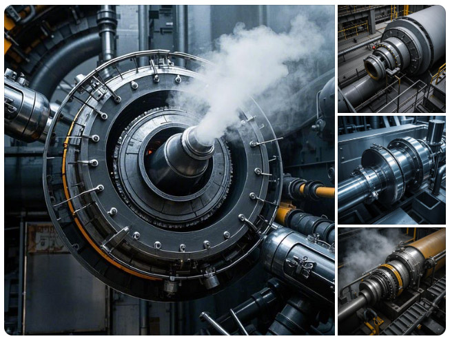 회전 가마의 밀봉 장치