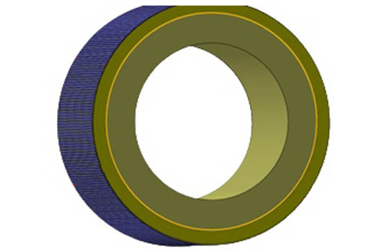롤러 프레스의 롤러 표면 수리 계획