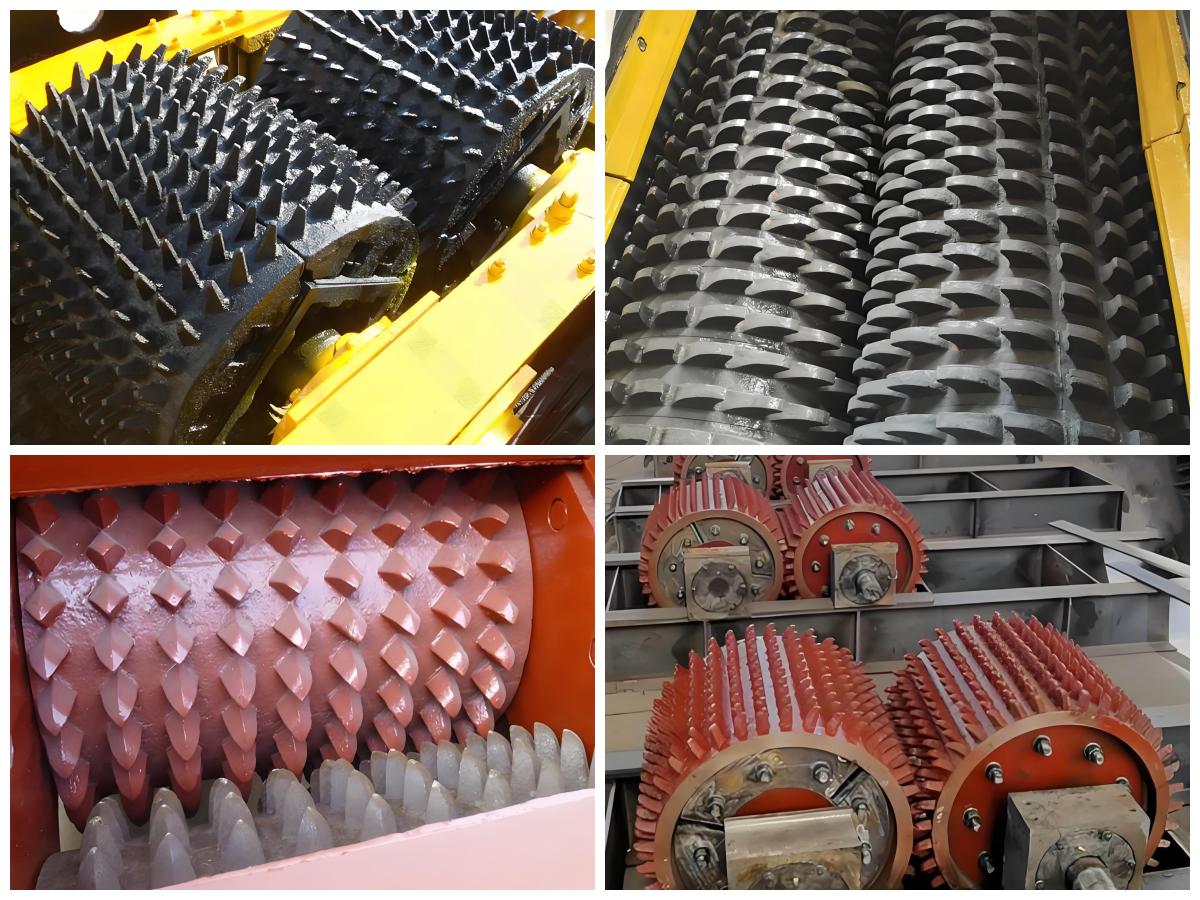 분쇄기 톱니형 롤러