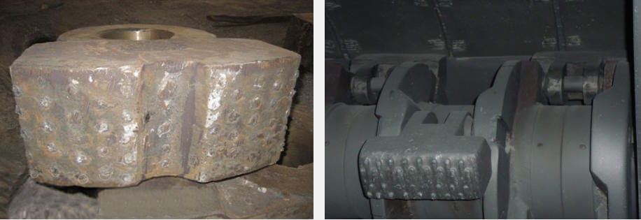 삽입형 합금 막대 망치 머리