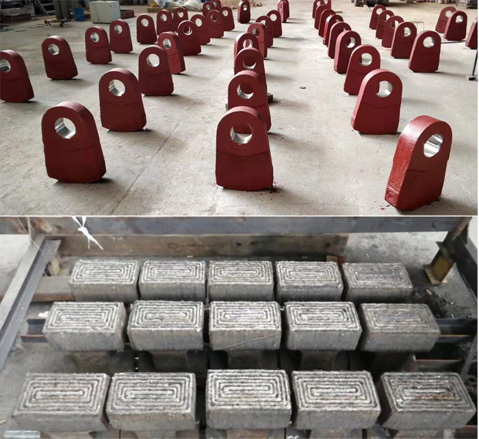 경화 처리 망치 머리